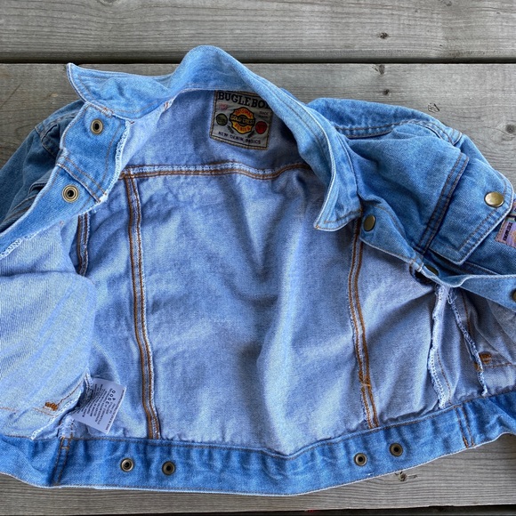Vintage Bugle Boy Youth Denim Jacket - Picture 4 of 6